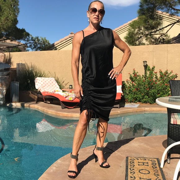 T Alexander Wang Asymmetrical designer Dress - Picture 2 of 8